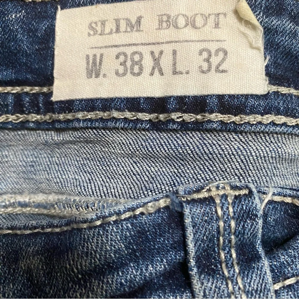 Mens TK Axel Classic Blue Denim Jeans